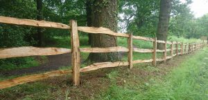 Kenilworth Castle oak fence